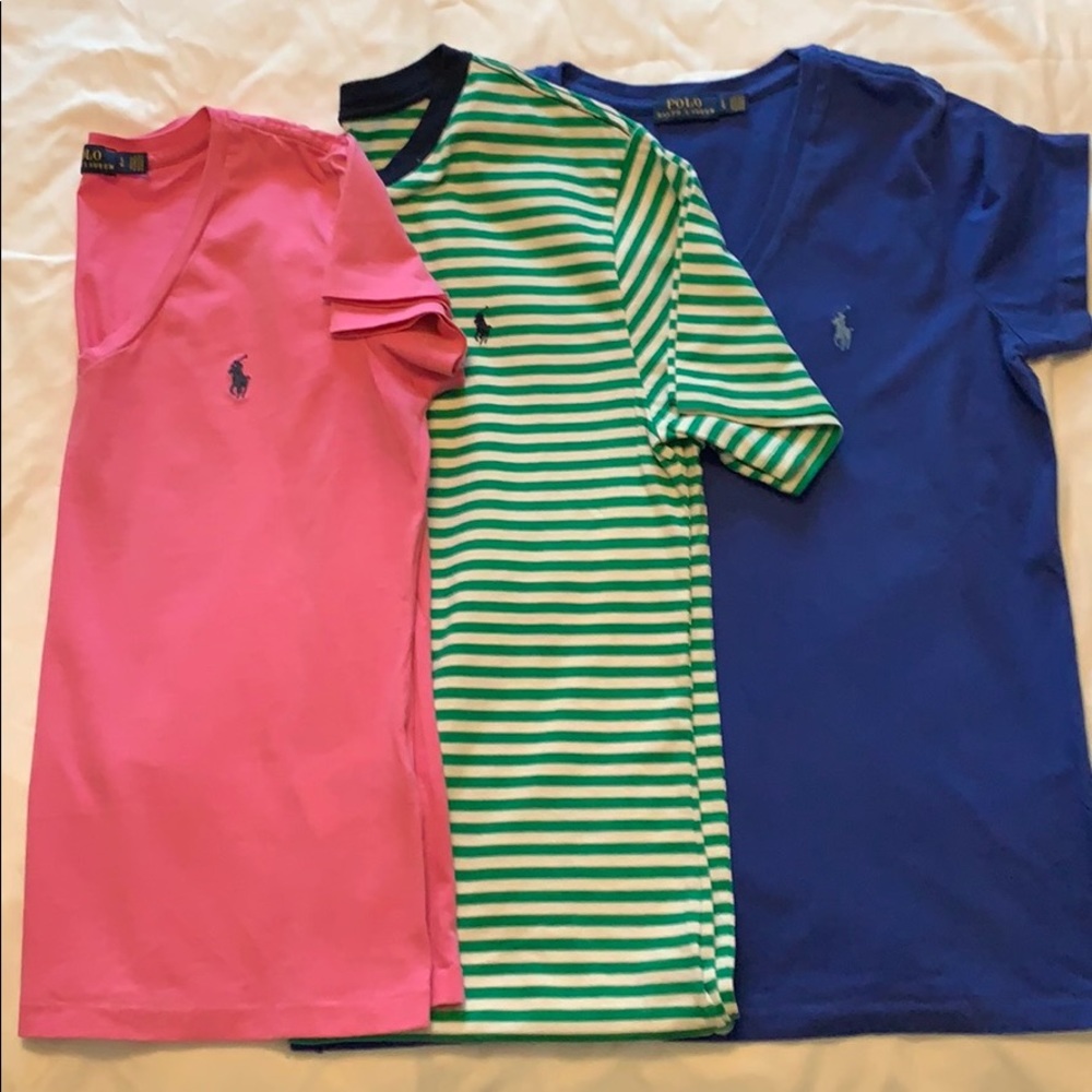 3/$22 - Ralph Lauren Polo Tops